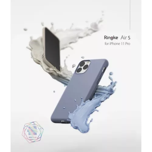 Ringke Air S iPhone 11 Pro Max Lavander tok szürke színben-8809688892196 7 kép