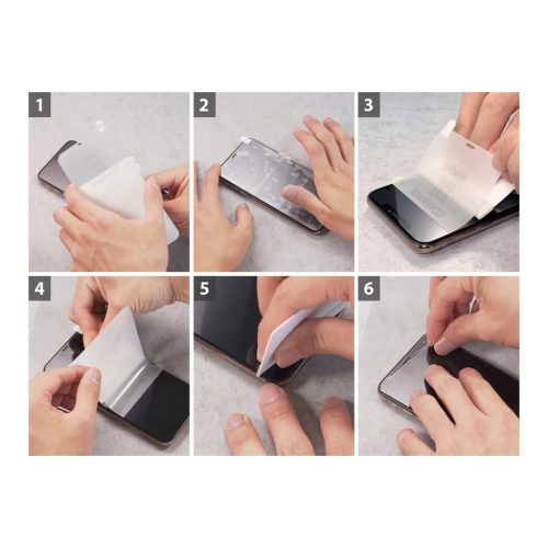 iPhone 11 Pro Max/iPhone XS Max Ringke Dual Easy 2x kijelzővédő PET-8809628564152 6 kép