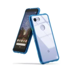Pixel 3a XL tok Ringke Fusion Google Aqua blue színben-8809659046344 4 kép