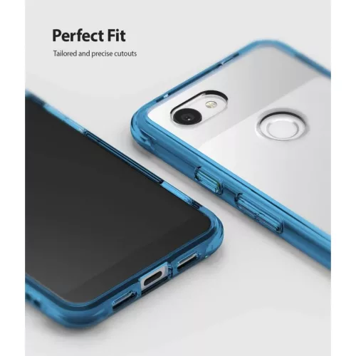 Pixel 3a XL tok Ringke Fusion Google Aqua blue színben-8809659046344 2 kép