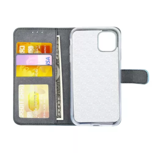 Fliptok kártyatartóval iPhone 11 Pro kék-8719273297292 1 kép