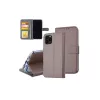 Fliptok kártyatartóval iPhone 11 Pro barna-8719273297254 1 kép