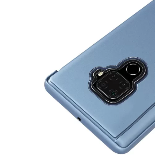 Clear View mágneses fliptok Huawei Mate 30 Lite fekete-7426825374455 7 kép