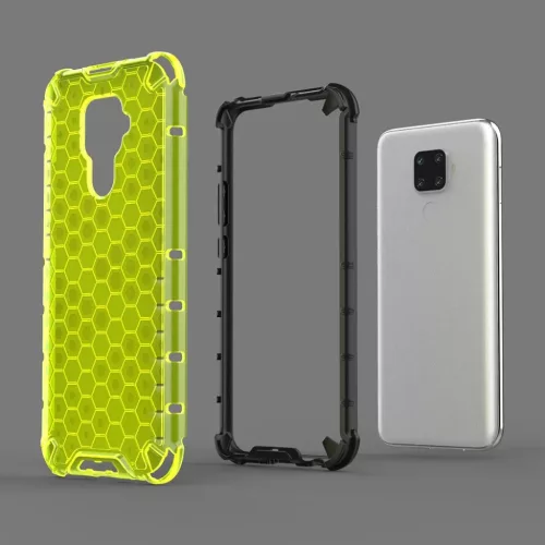 Honeycomb armor TPU tok Huawei Mate 30 Lite kék-7426825375261 4 kép