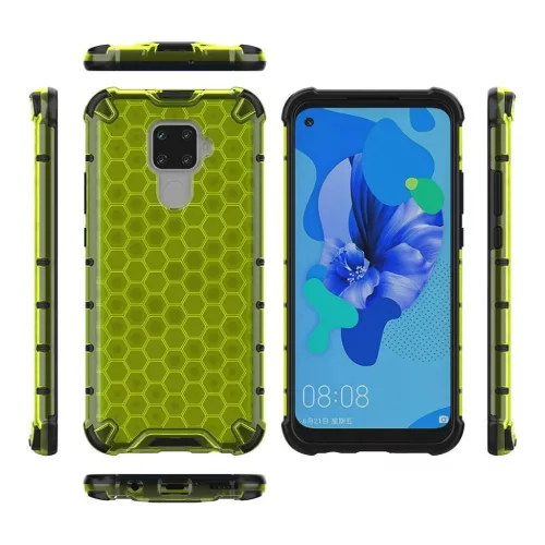 Honeycomb armor TPU tok Huawei Mate 30 Lite sárga-7426825375254 7 kép