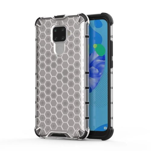 Honeycomb armor TPU tok Huawei Mate 30 Lite áttetsző-7426825375247 1 kép