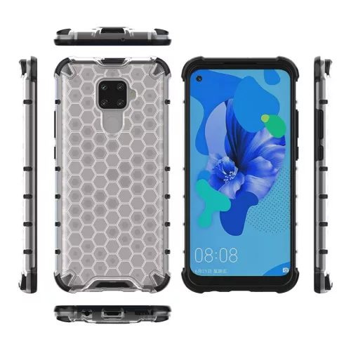 Honeycomb armor TPU tok Huawei Mate 30 Lite áttetsző-7426825375247 6 kép