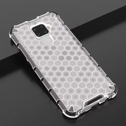 Honeycomb armor TPU tok Huawei Mate 30 Lite áttetsző-7426825375247 9 kép