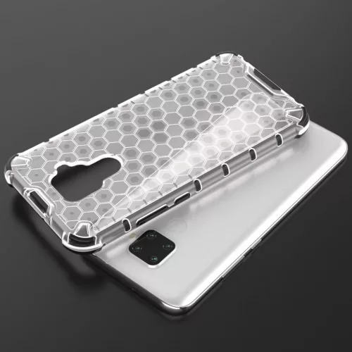 Honeycomb armor TPU tok Huawei Mate 30 Lite áttetsző-7426825375247 10 kép