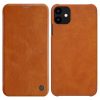Nillkin Qin bőr fliptok iPhone 11 Pro MAX barna-6902048184480 1 kép