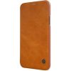 Nillkin Qin bőr fliptok iPhone 11 Pro MAX barna-6902048184480 2 kép