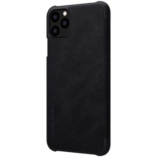 Nillkin Qin bőr fliptok iPhone 11 Pro MAX fekete-6902048184459 2 kép