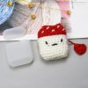 Airpods 1/2 ultravékony szilikon tok gyapjú gomba mintás burkolatta-7426825374523 1 kép