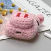 Airpods 1/2 ultravékony szilikon tok gyapjú gomba mintás burkolatta-7426825374523 6 kép