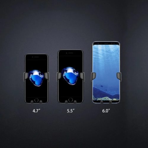 Univerzális Gravity szellőzőre erősíthető autós telefontartó f-7426825353504 3 kép