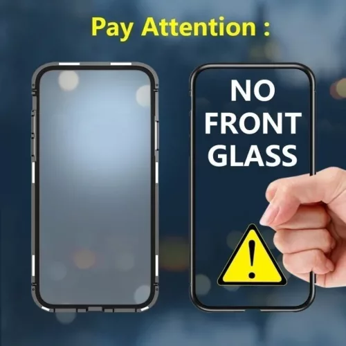 Wozinsky mágneses tok OnePlus 7 fekete/átlátszó-7426825372710 4 kép