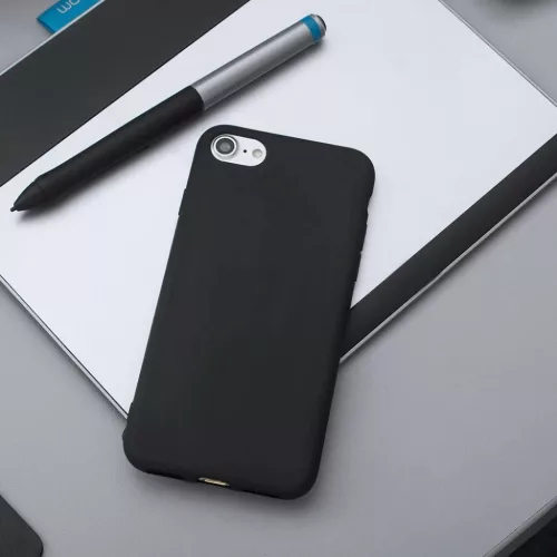 Soft Matt TPU tok Xiaomi Redmi Note 8 fekete-7426825375629 4 kép