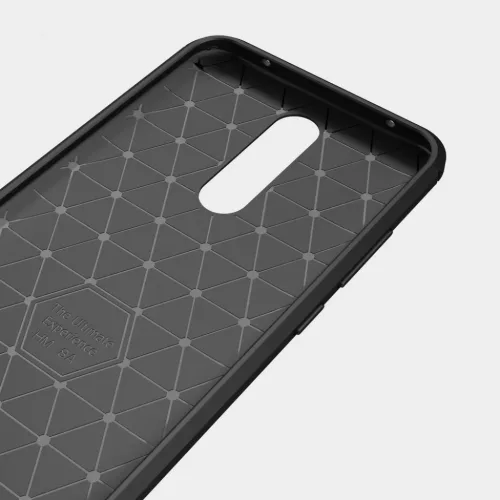 Szénszál mintájú TPU tok Xiaomi Redmi 8A fekete-7426825376763 2 kép
