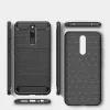 Szénszál mintájú TPU tok Xiaomi Redmi 8A fekete-7426825376763 6 kép
