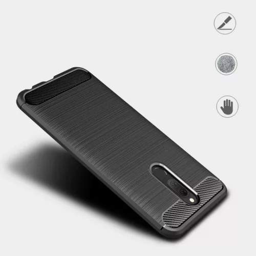 Szénszál mintájú TPU tok Xiaomi Redmi 8A fekete-7426825376763 7 kép