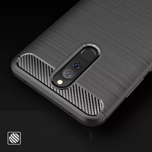 Szénszál mintájú TPU tok Xiaomi Redmi 8A fekete-7426825376763 8 kép