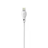 Dudao USB/ Lightning adat és töltőkábel 2.1A 2m fehér-6970379611494 6 kép