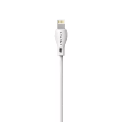 Dudao USB/ Lightning adat és töltőkábel 2.1A 2m fehér-6970379611494 6 kép