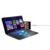 Dudao USB/ Lightning adat és töltőkábel 2.1A 2m fehér-6970379611494 7 kép