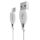 Dudao USB/ Micro USB adat és töltőkábel 2.4A 2m fehér-6970379611692 1 kép