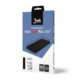 3MK Hard MAX Lite kijelzővédő üvegfólia Xiaomi Redmi 8/8A fekete-5903108207218 1 kép