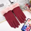 Univerzális érintőkijelző érzékeny téli kesztyű pink-7426825376015 2 kép