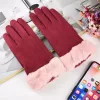 Univerzális érintőkijelző érzékeny téli kesztyű pink-7426825376015 3 kép