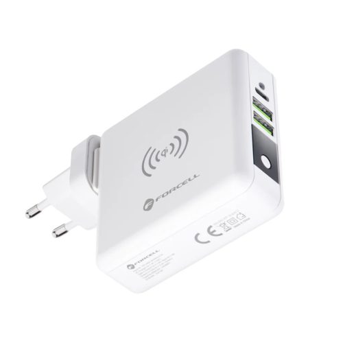 FORCELL F-ENERGY multifunkciós töltő 15W 4in1 USB/USB-C csatlakozó-5903396072475 6 kép