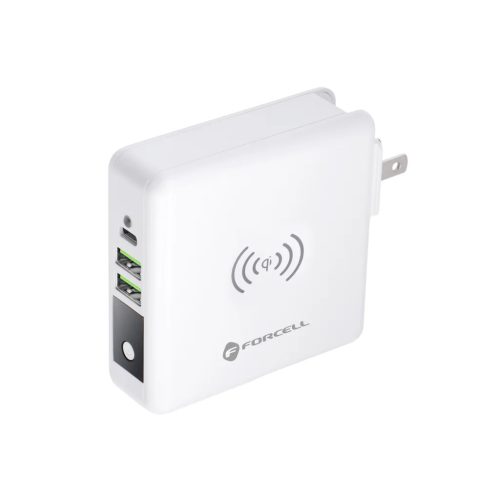 FORCELL F-ENERGY multifunkciós töltő 15W 4in1 USB/USB-C csatlakozó-5903396072475 9 kép