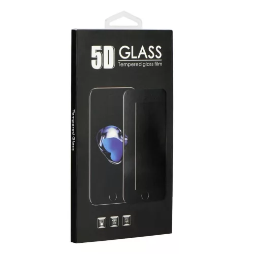 5D Full Glue Edzett Üveg - Huawei P20 Pro fekete üvegfólia-5901737898128 4 kép