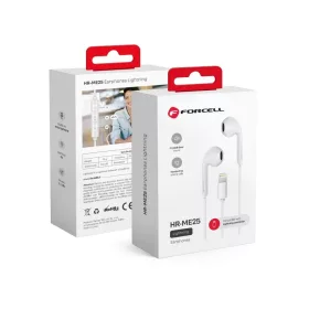 Forcell sztereó fülhallgató Apple iPhone Lightning 8-pin ÚJ DOBOZ -5903396150838 2 kép