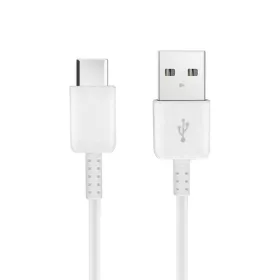 USB A - Type C 2.0 kábel HD21 1 m fehér-5903396130175 1 kép