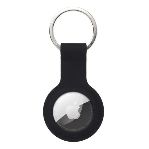 Szilikon tartó AirTag / Forcell F-Tag fekete