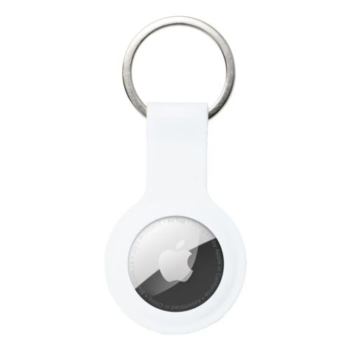 SILICONE tok Apple Airtag / Forcell F-Tag fehér-5903396117640 1 kép