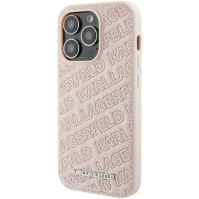  iPhone 15 Pro Max KARL LAGERFELD KLHCP15XPQKPMP Original faceplate to-3666339165185 2 kép