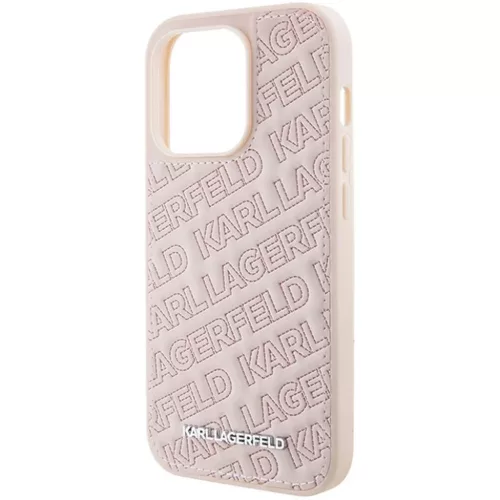  iPhone 15 Pro Max KARL LAGERFELD KLHCP15XPQKPMP Original faceplate to-3666339165185 3 kép