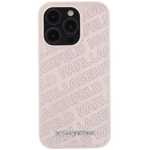  iPhone 15 Pro Max KARL LAGERFELD KLHCP15XPQKPMP Original faceplate to-3666339165185 5 kép