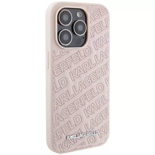  iPhone 15 Pro Max KARL LAGERFELD KLHCP15XPQKPMP Original faceplate to-3666339165185 6 kép