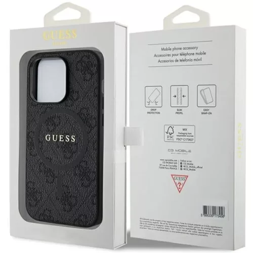 Original faceplate tok GUESS GUHMP15XG4GFRK iPhone 15 Pro Max-hoz (Kom-3666339226350 8 kép
