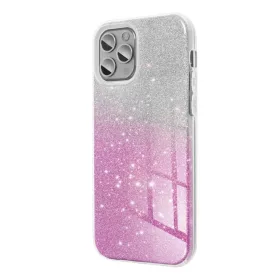 SHINING tok iPhone 16 Pro Max átlátszó rózsaszín-5903396307133 1 kép