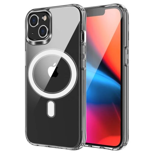 IPHONE 16 CLEAR MAG COVER (MID) tok kompatibilis MagSafe-fel átlátsz-5903396302886 1 kép