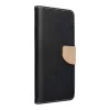 FANCY fliptok Samsung Galaxy A55 5G fekete / arany tok