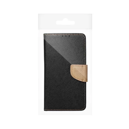 FANCY fliptok Samsung Galaxy A55 5G fekete / arany tok-5903396257094 7 kép