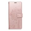 MEZZO fliptok Samsung Galaxy A35 5G-hez, fa mintával, rózsaarany-5903396268267 3 kép