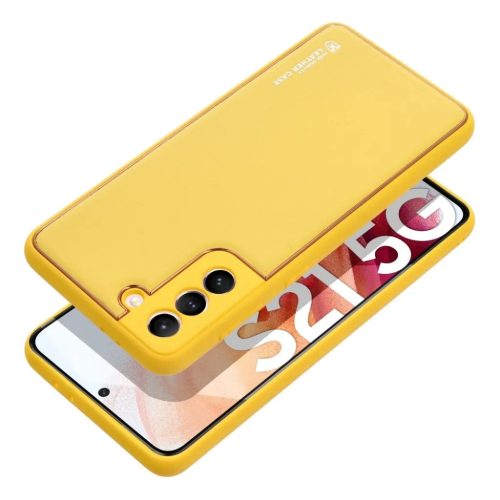 BŐR tok Samsung A55 5G sárga-5903396272288 1 kép